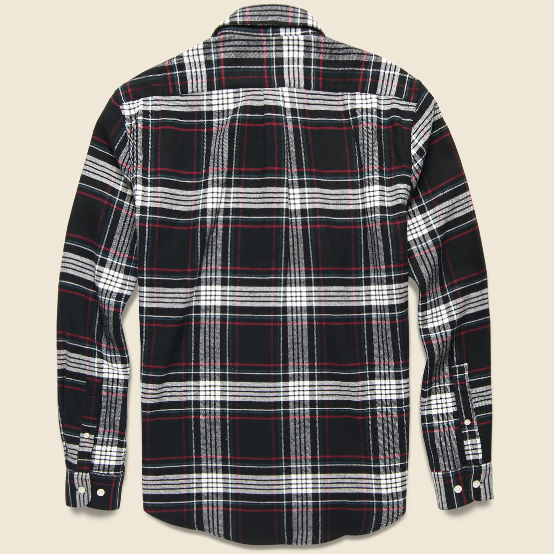 Big Square Nazare Flannel - Black/White - Portuguese Flannel - STAG Provisions - Tops - L/S Woven - Plaid