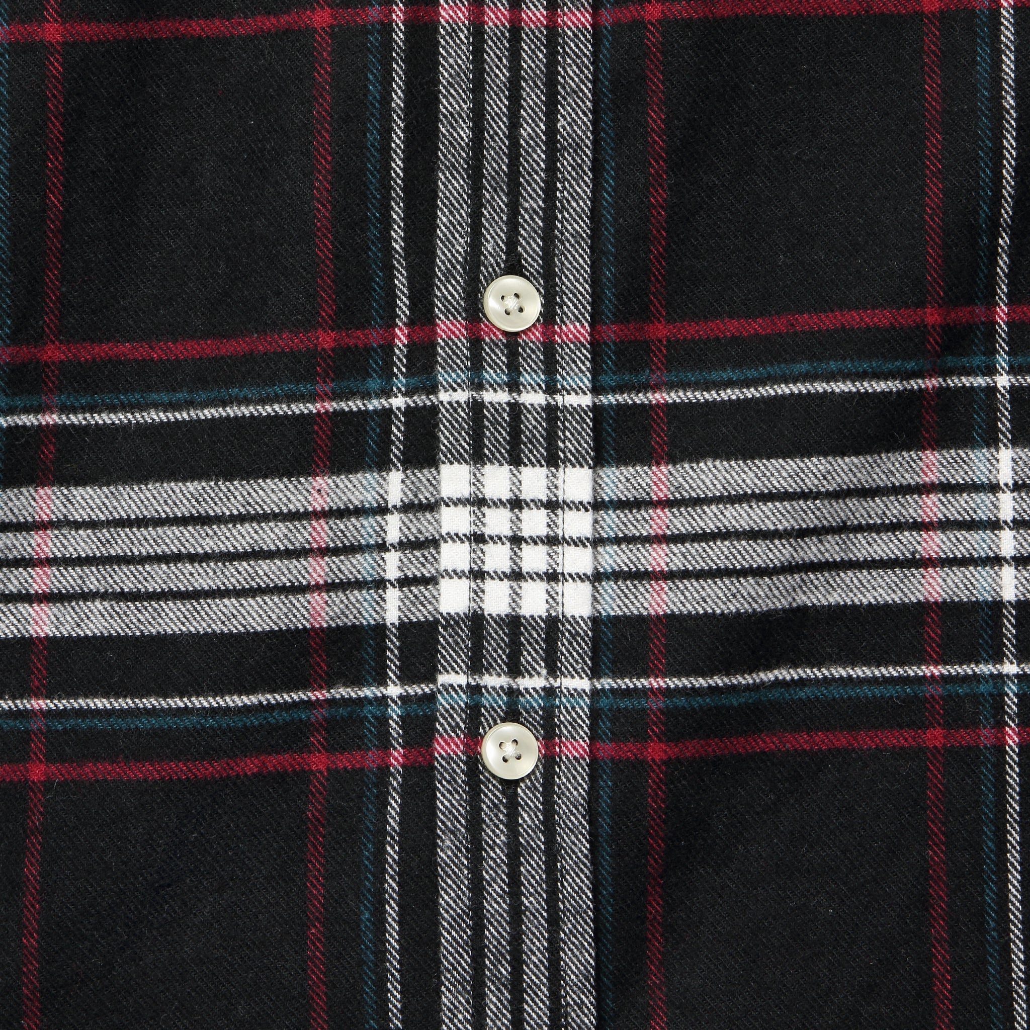 
                          Big Square Nazare Flannel - Black/White - Portuguese Flannel - STAG Provisions - Tops - L/S Woven - Plaid
                        