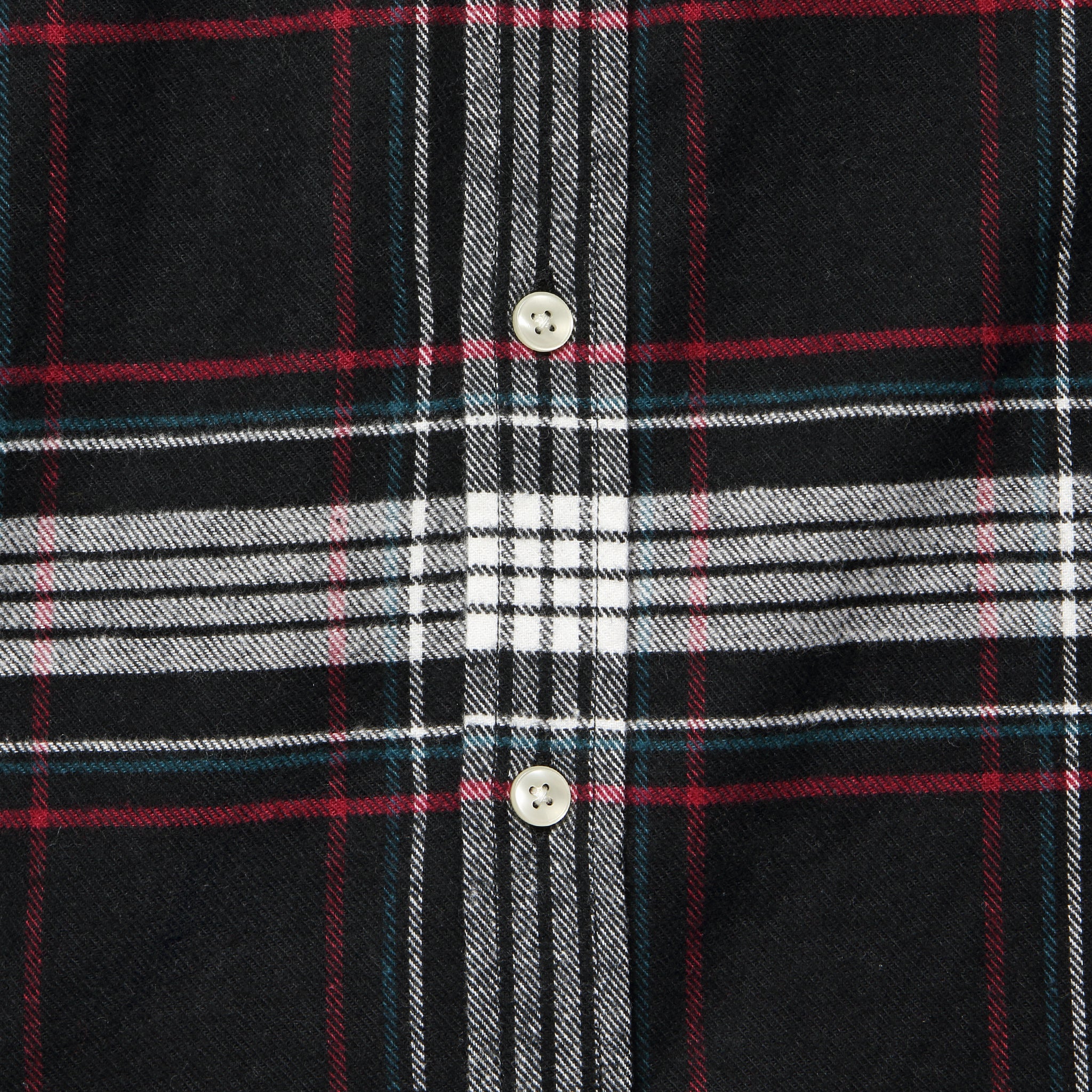 Big Square Nazare Flannel - Black/White - Portuguese Flannel - STAG Provisions - Tops - L/S Woven - Plaid