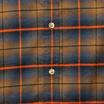 Check Flannel - Orange - Portuguese Flannel - STAG Provisions - Tops - L/S Woven - Plaid