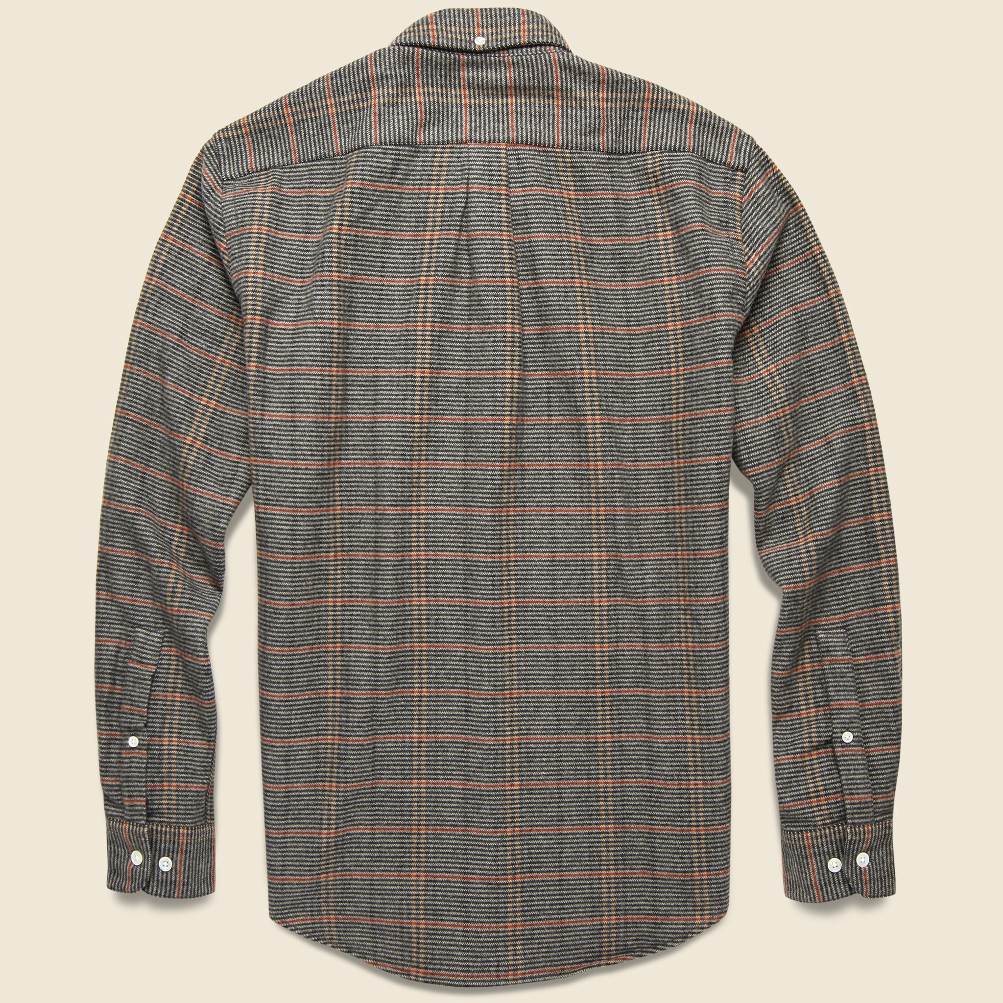 
                          Library Micro Check Shirt - Brown - Portuguese Flannel - STAG Provisions - Tops - L/S Woven - Plaid
                        