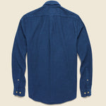 Teca Solid Flannel - French Blue - Portuguese Flannel - STAG Provisions - Tops - L/S Woven - Solid