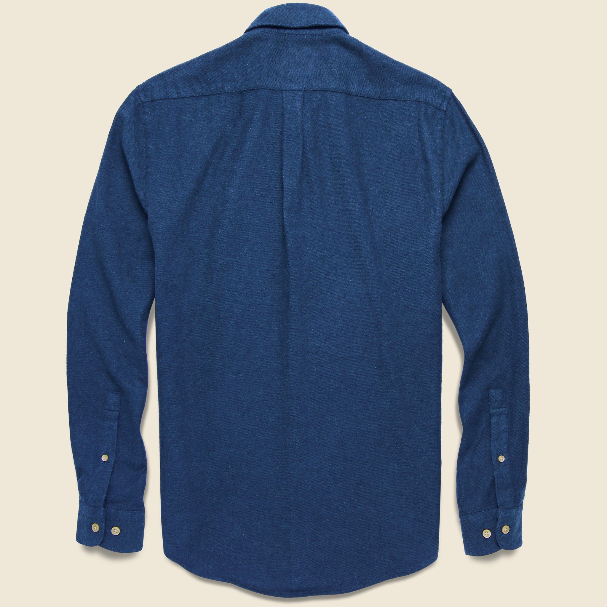 Teca Solid Flannel - French Blue - Portuguese Flannel - STAG Provisions - Tops - L/S Woven - Solid