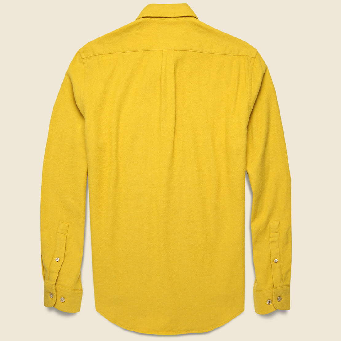 Teca Solid Flannel - Mustard - Portuguese Flannel - STAG Provisions - Tops - L/S Woven - Solid