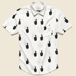 Flow Shirt - Black/White - Portuguese Flannel - STAG Provisions - Tops - S/S Woven - Other Pattern