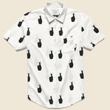 Flow Shirt - Black/White - Portuguese Flannel - STAG Provisions - Tops - S/S Woven - Other Pattern