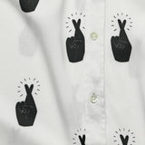 Flow Shirt - Black/White - Portuguese Flannel - STAG Provisions - Tops - S/S Woven - Other Pattern