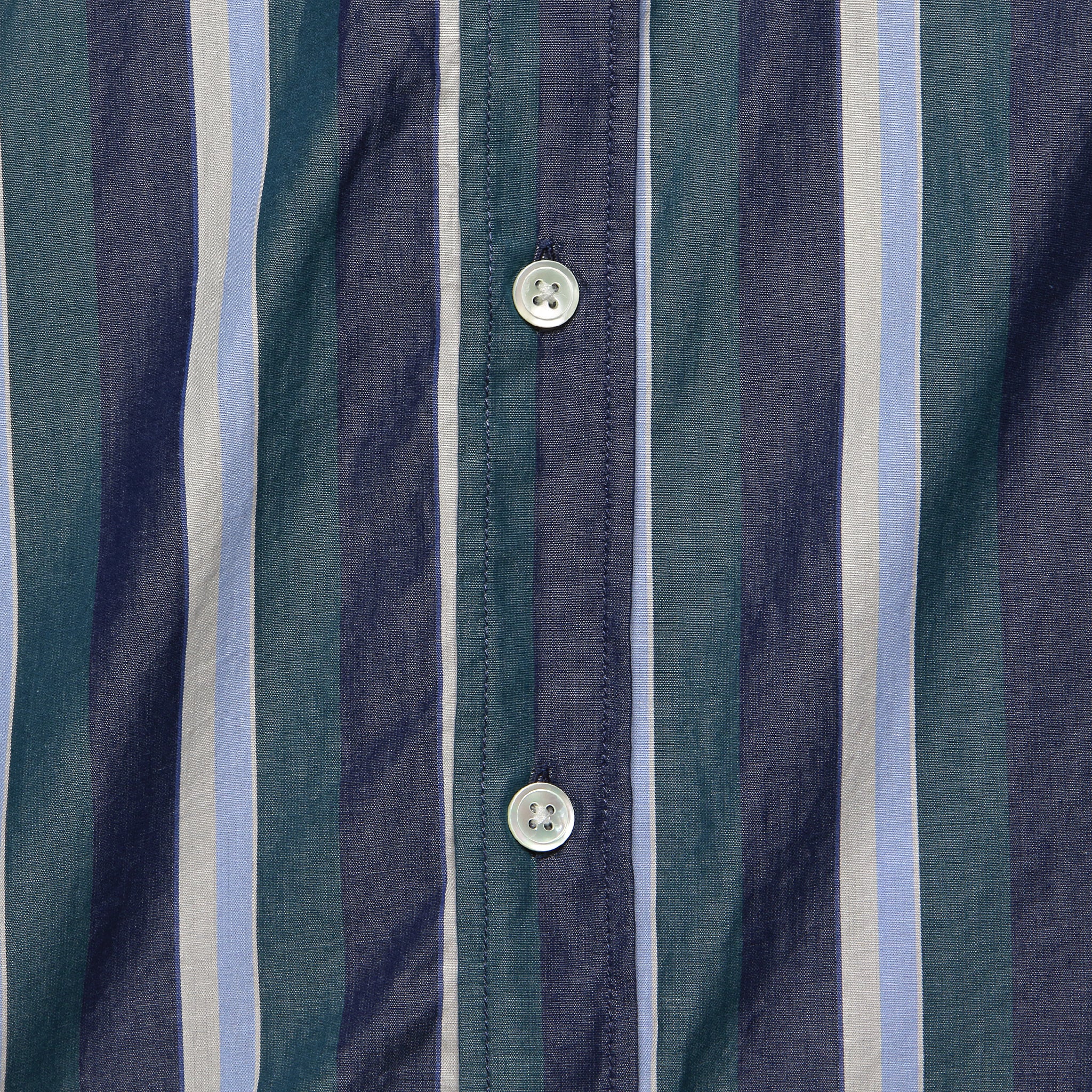 Marseille Shirt - Navy/Blue/White - Portuguese Flannel - STAG Provisions - Tops - S/S Woven - Stripe