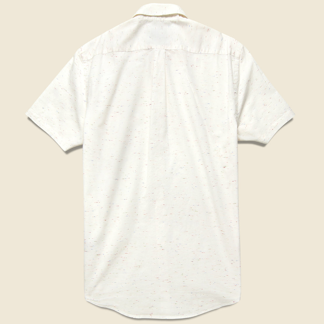 Ebano Fleck Shirt - White - Portuguese Flannel - STAG Provisions - Tops - S/S Woven - Fleck