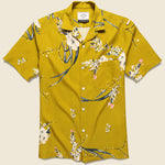 Blooming Shirt - Yellow - Portuguese Flannel - STAG Provisions - Tops - S/S Woven - Other Pattern