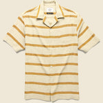 San Francisco Shirt - Gold Stripe - Portuguese Flannel - STAG Provisions - Tops - S/S Woven - Stripe