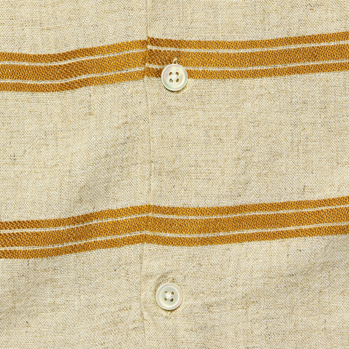 San Francisco Shirt - Gold Stripe - Portuguese Flannel - STAG Provisions - Tops - S/S Woven - Stripe