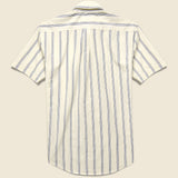 Ebano Stripe Shirt - White/Blue - Portuguese Flannel - STAG Provisions - Tops - S/S Woven - Stripe