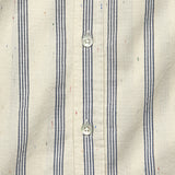 Ebano Stripe Shirt - White/Blue - Portuguese Flannel - STAG Provisions - Tops - S/S Woven - Stripe