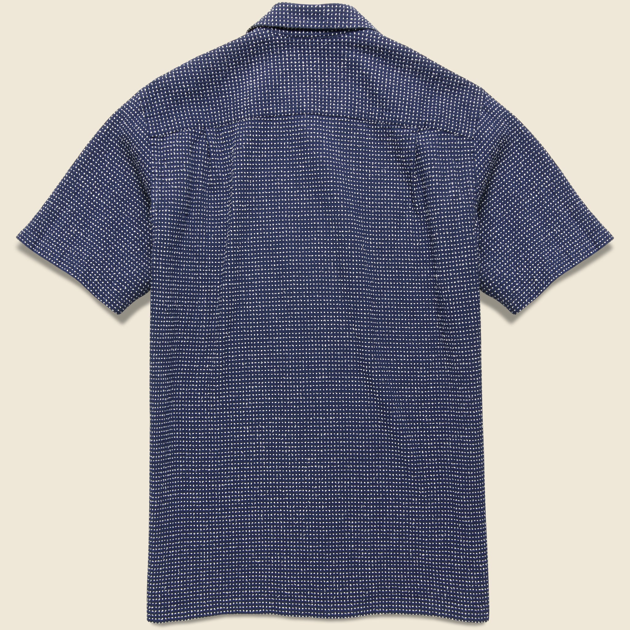 
                          Ring Woven Dot Shirt - Navy - Portuguese Flannel - STAG Provisions - Tops - S/S Woven - Dot
                        