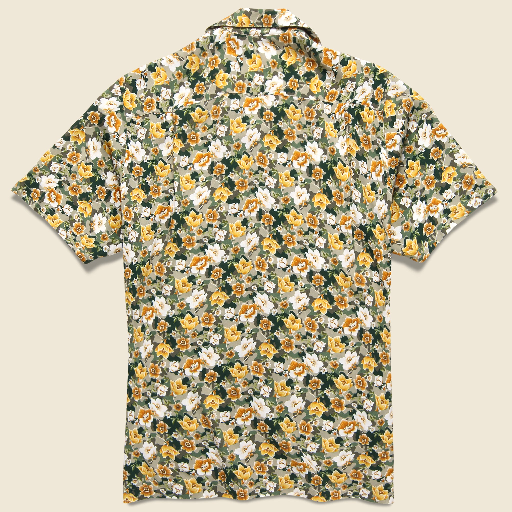 Camo Flower Shirt - Brown Multi - Portuguese Flannel - STAG Provisions - Tops - S/S Woven - Floral