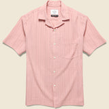 Vilar Shirt - Pink Dobby - Portuguese Flannel - STAG Provisions - Tops - S/S Woven - Solid