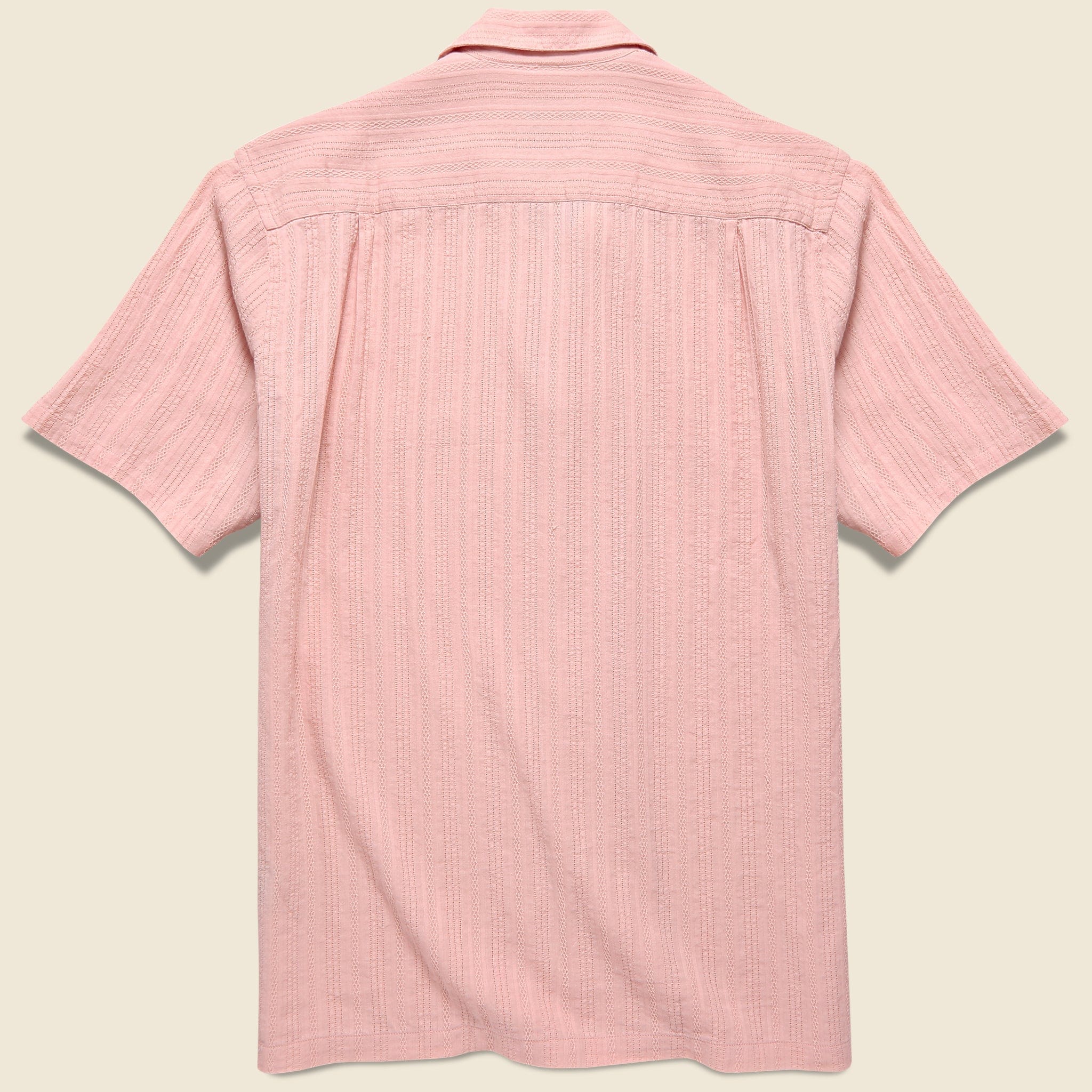 Vilar Shirt - Pink Dobby - Portuguese Flannel - STAG Provisions - Tops - S/S Woven - Solid