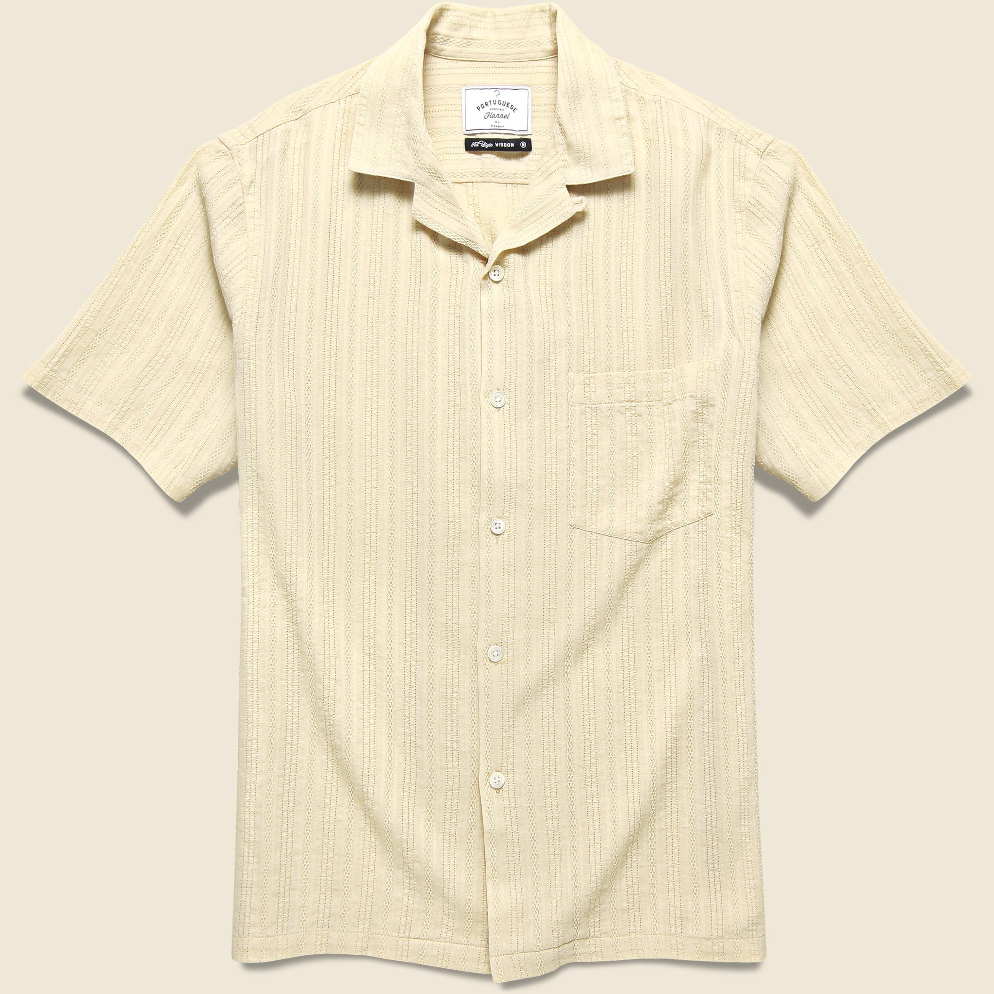 Vilar Shirt - Sand Dobby - Portuguese Flannel - STAG Provisions - Tops - S/S Woven - Solid