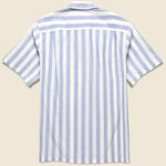 Bayon Donegal Stripe Shirt - Light Blue/White - Portuguese Flannel - STAG Provisions - Tops - S/S Woven - Stripe