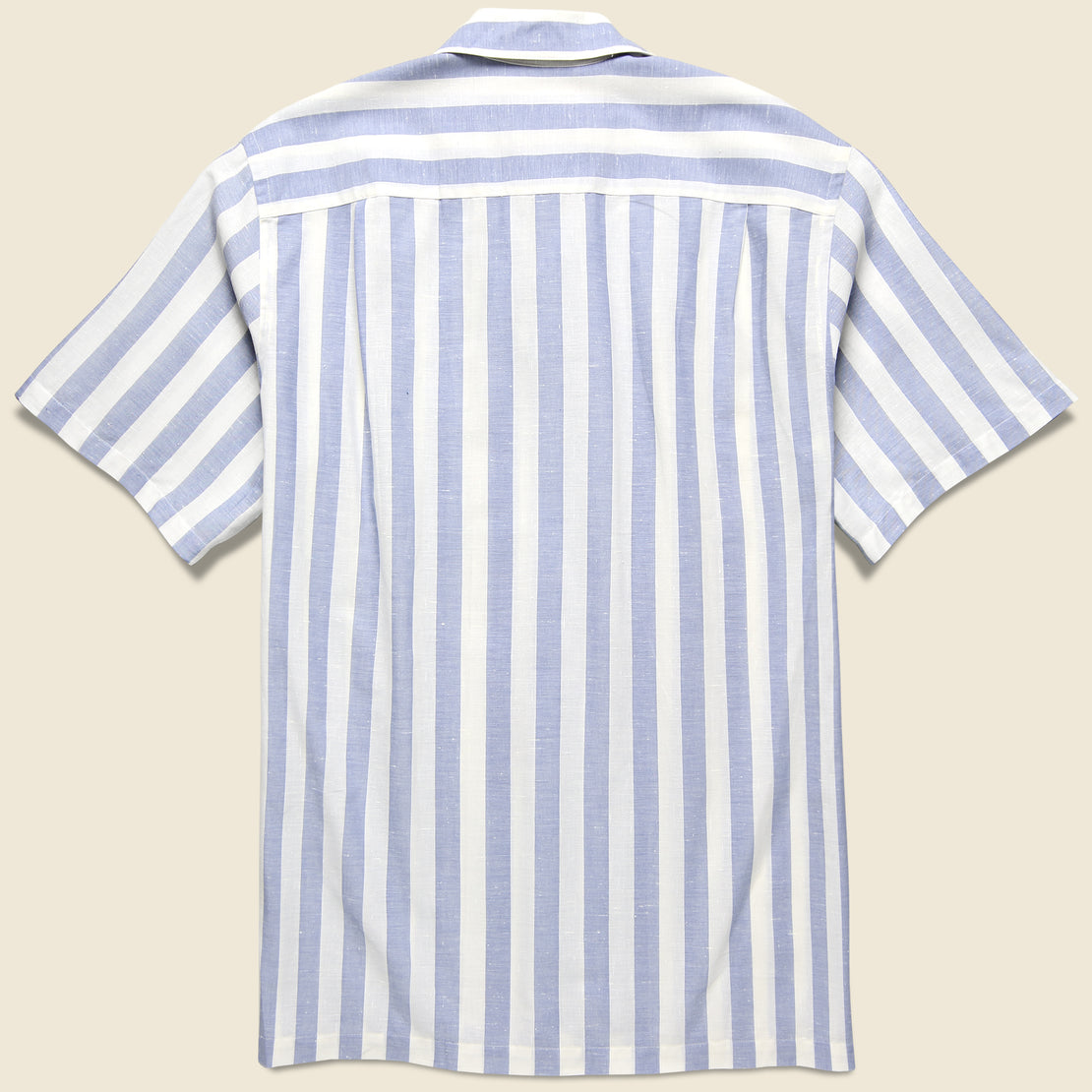 Bayon Donegal Stripe Shirt - Light Blue/White - Portuguese Flannel - STAG Provisions - Tops - S/S Woven - Stripe