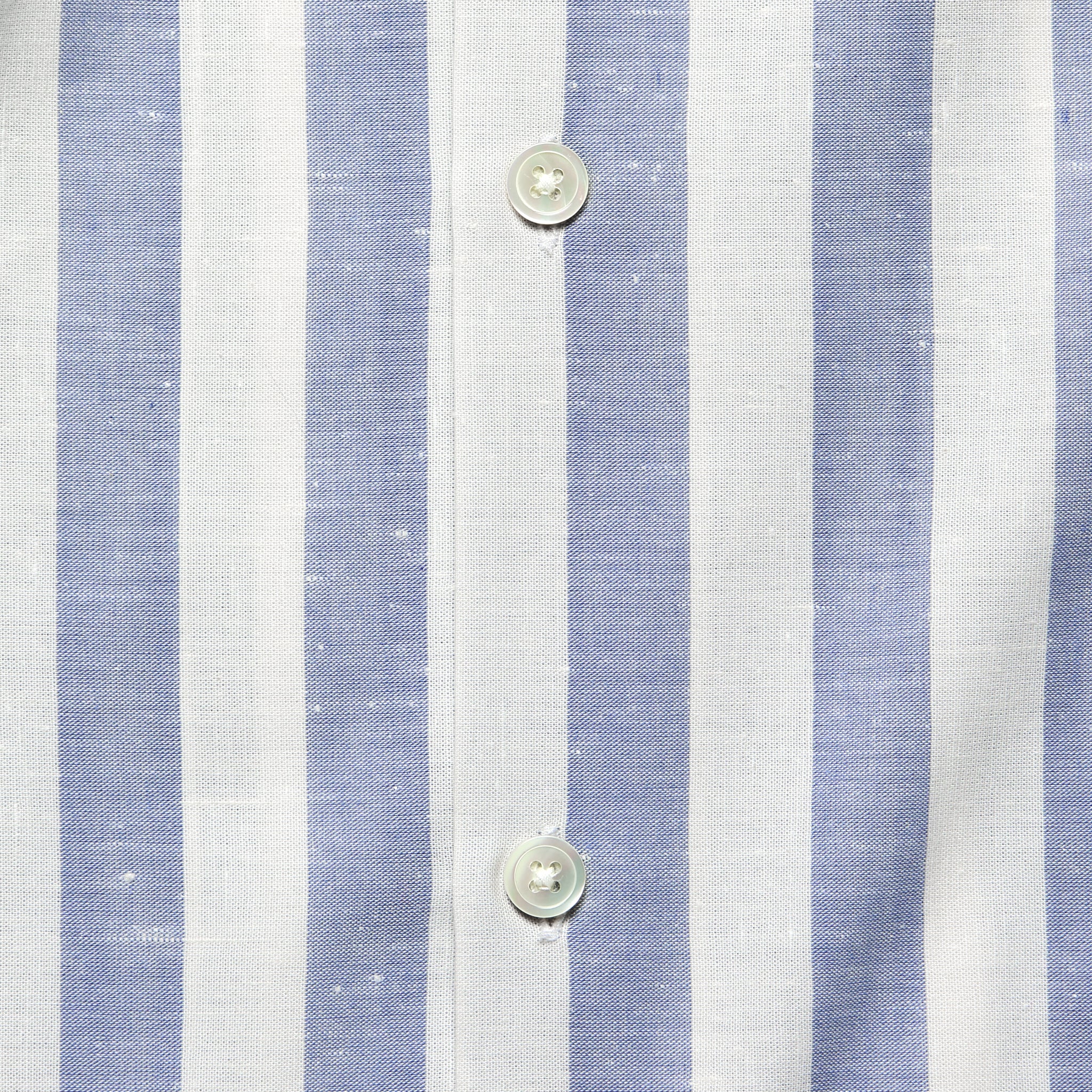 
                          Bayon Donegal Stripe Shirt - Light Blue/White - Portuguese Flannel - STAG Provisions - Tops - S/S Woven - Stripe
                        