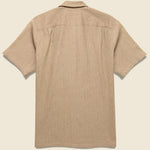Ring Woven Dot Shirt - Brown - Portuguese Flannel - STAG Provisions - Tops - S/S Woven - Dot