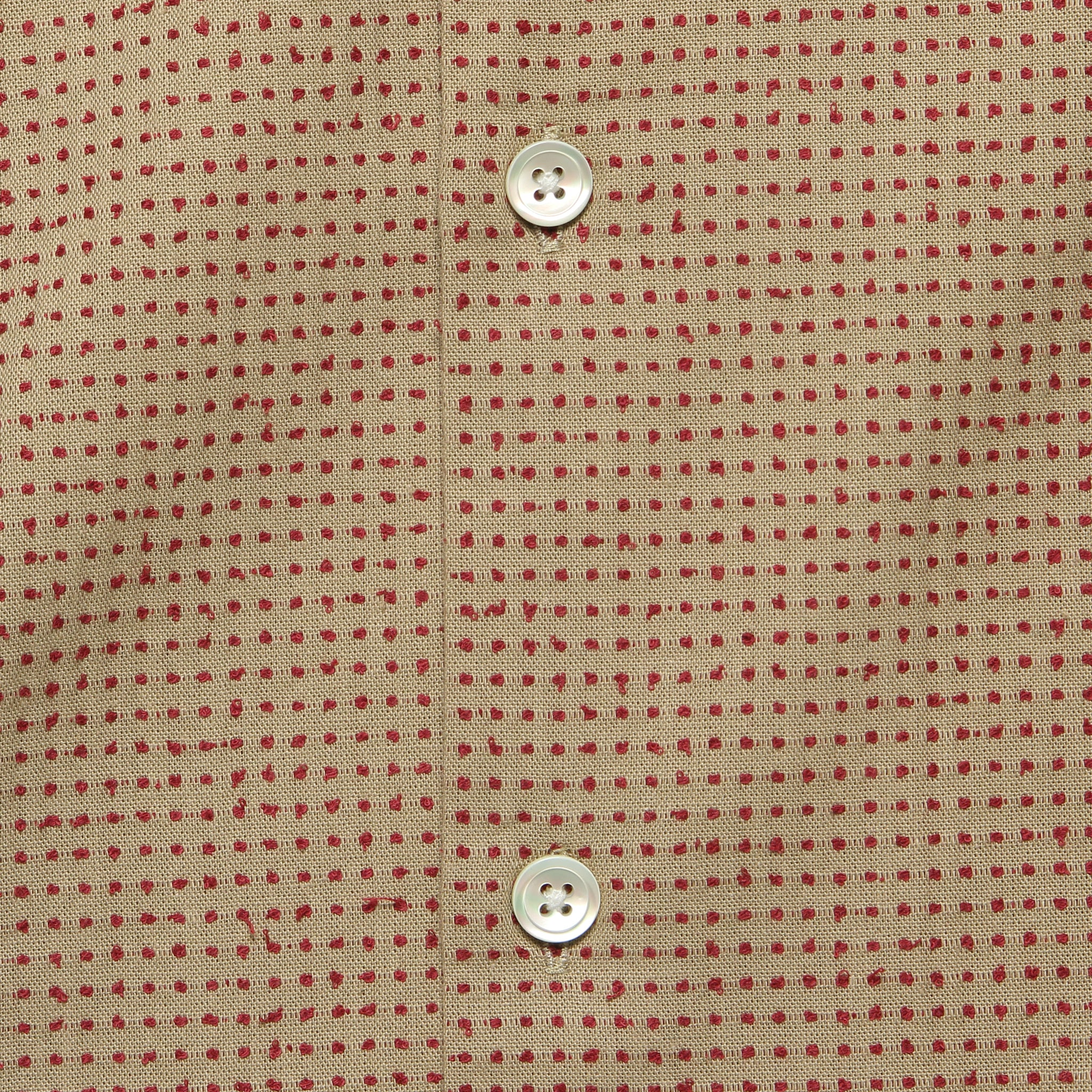 Ring Woven Dot Shirt - Brown - Portuguese Flannel - STAG Provisions - Tops - S/S Woven - Dot