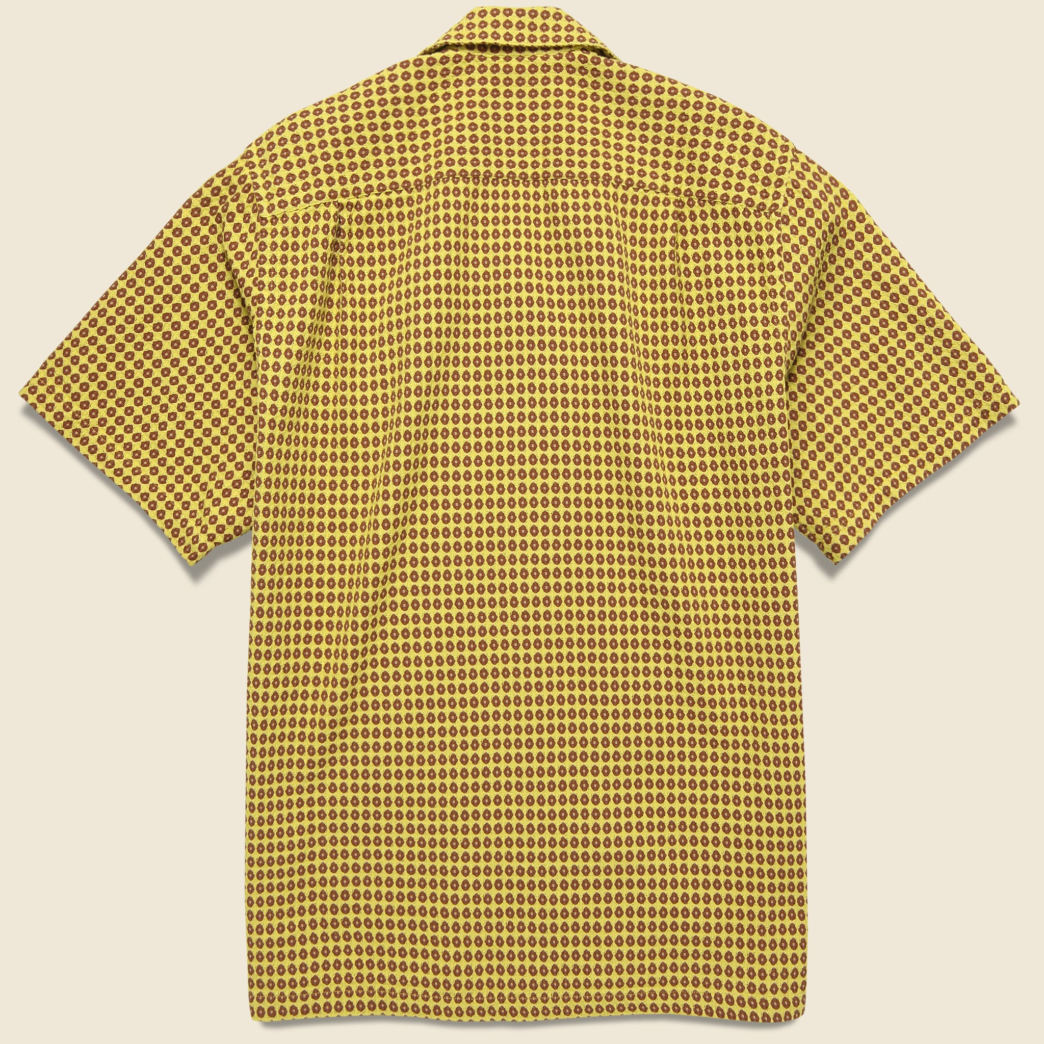 
                          Favo Honey Dot Shirt - Yellow - Portuguese Flannel - STAG Provisions - Tops - S/S Woven - Dot
                        