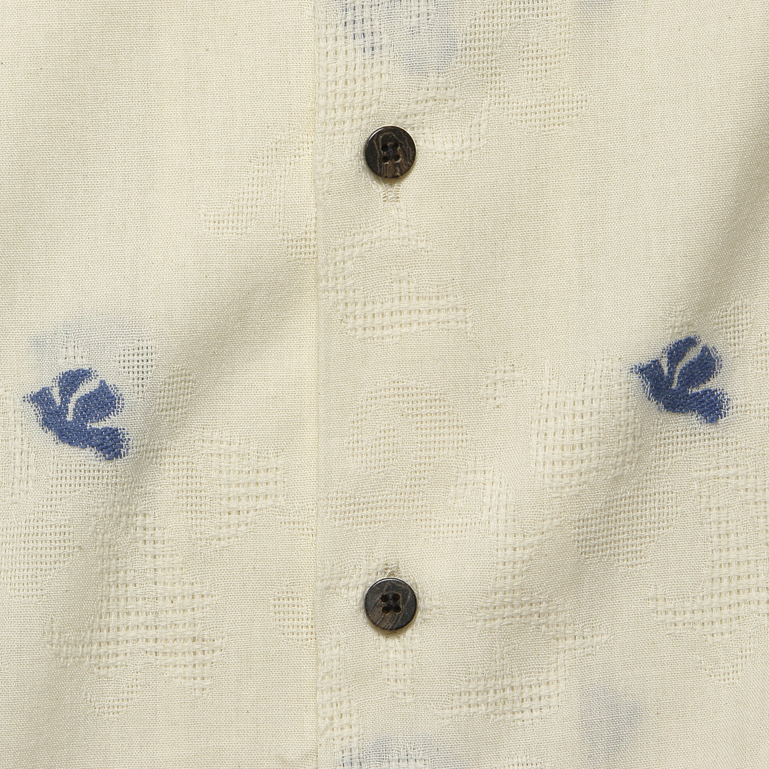 Philly Shirt - White/Blue - Portuguese Flannel - STAG Provisions - Tops - S/S Woven - Other Pattern