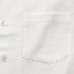 Pique Shirt - White - Portuguese Flannel - STAG Provisions - Tops - S/S Woven - Solid