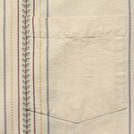 Tapestry Woven Stripe Shirt - White - Portuguese Flannel - STAG Provisions - Tops - S/S Woven - Stripe