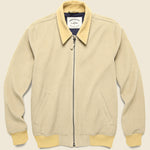 Corduroy Bomber Jacket - Sand - Portuguese Flannel - STAG Provisions - Outerwear - Coat / Jacket