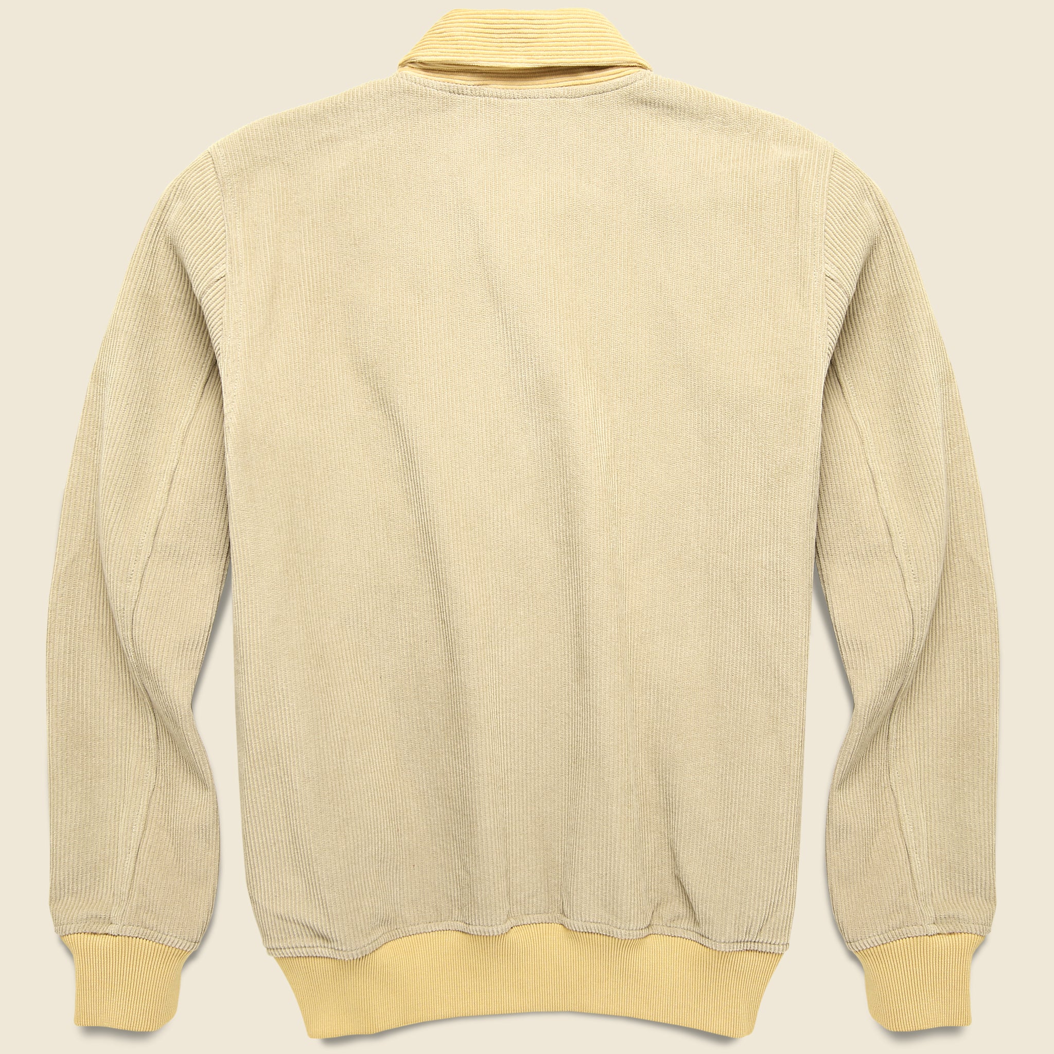 Corduroy Bomber Jacket - Sand - Portuguese Flannel - STAG Provisions - Outerwear - Coat / Jacket