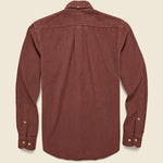 Corduroy Lobo Shirt - Bordeaux - Portuguese Flannel - STAG Provisions - Tops - L/S Woven - Corduroy