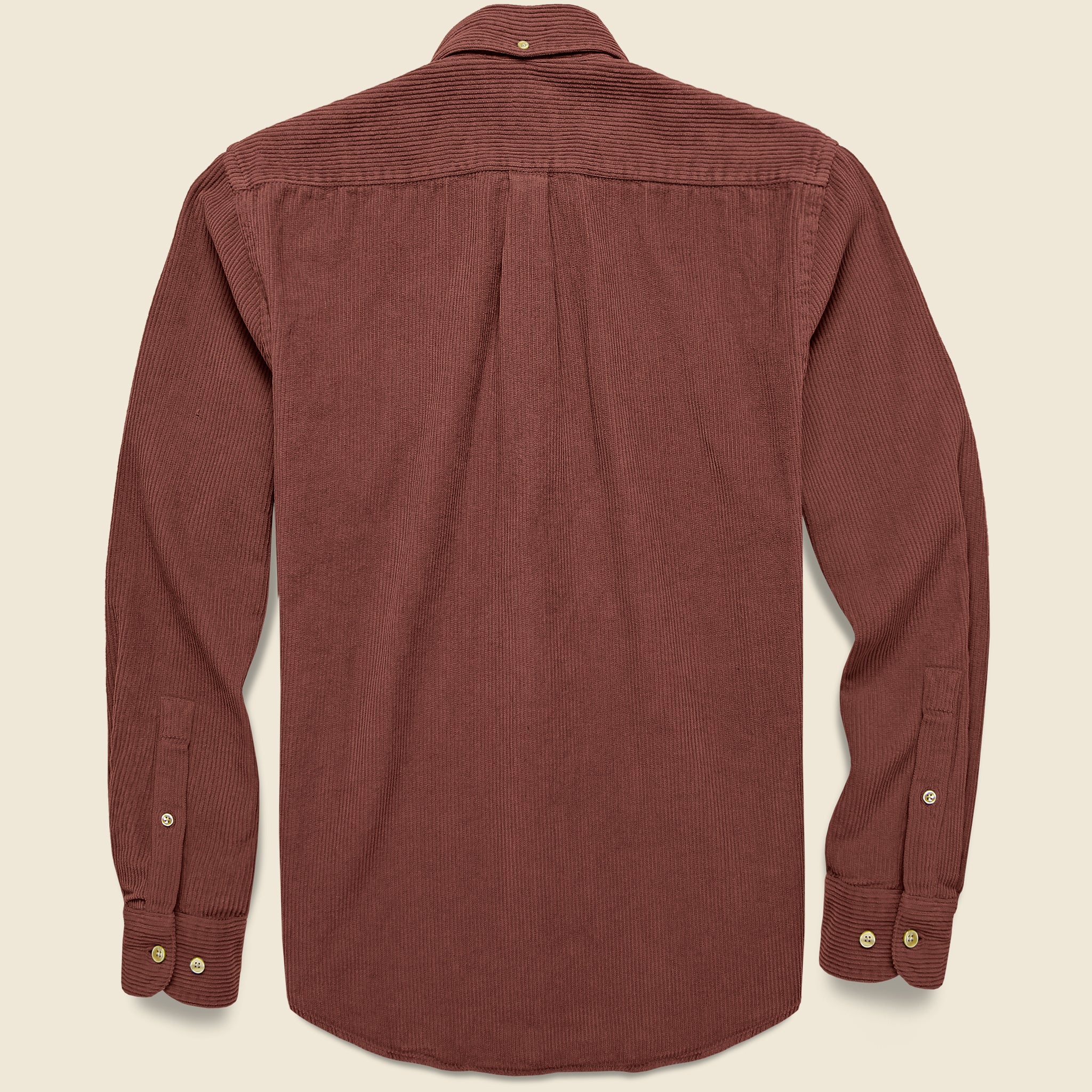 Corduroy Lobo Shirt - Bordeaux - Portuguese Flannel - STAG Provisions - Tops - L/S Woven - Corduroy
