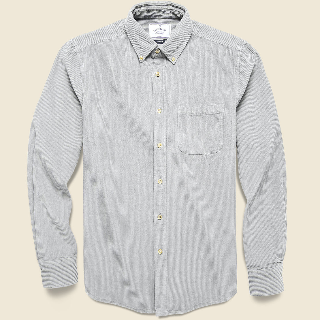 Corduroy Lobo Shirt - Grey