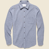 Rude Shirt - Grey - Portuguese Flannel - STAG Provisions - Tops - L/S Woven - Fleck