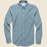 Balcony Shirt - Blue - Portuguese Flannel - STAG Provisions - Tops - L/S Woven - Plaid