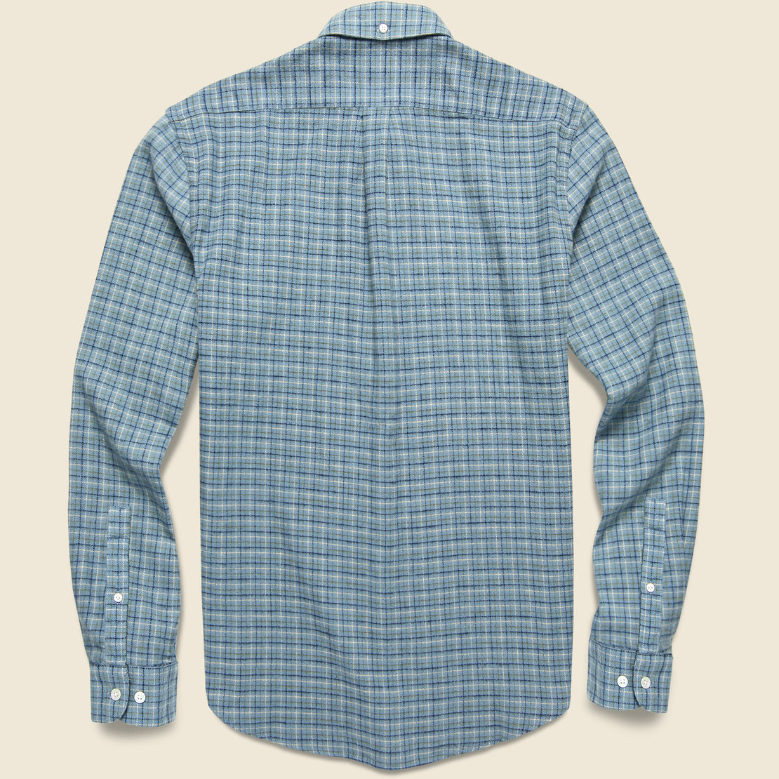 Balcony Shirt - Blue - Portuguese Flannel - STAG Provisions - Tops - L/S Woven - Plaid