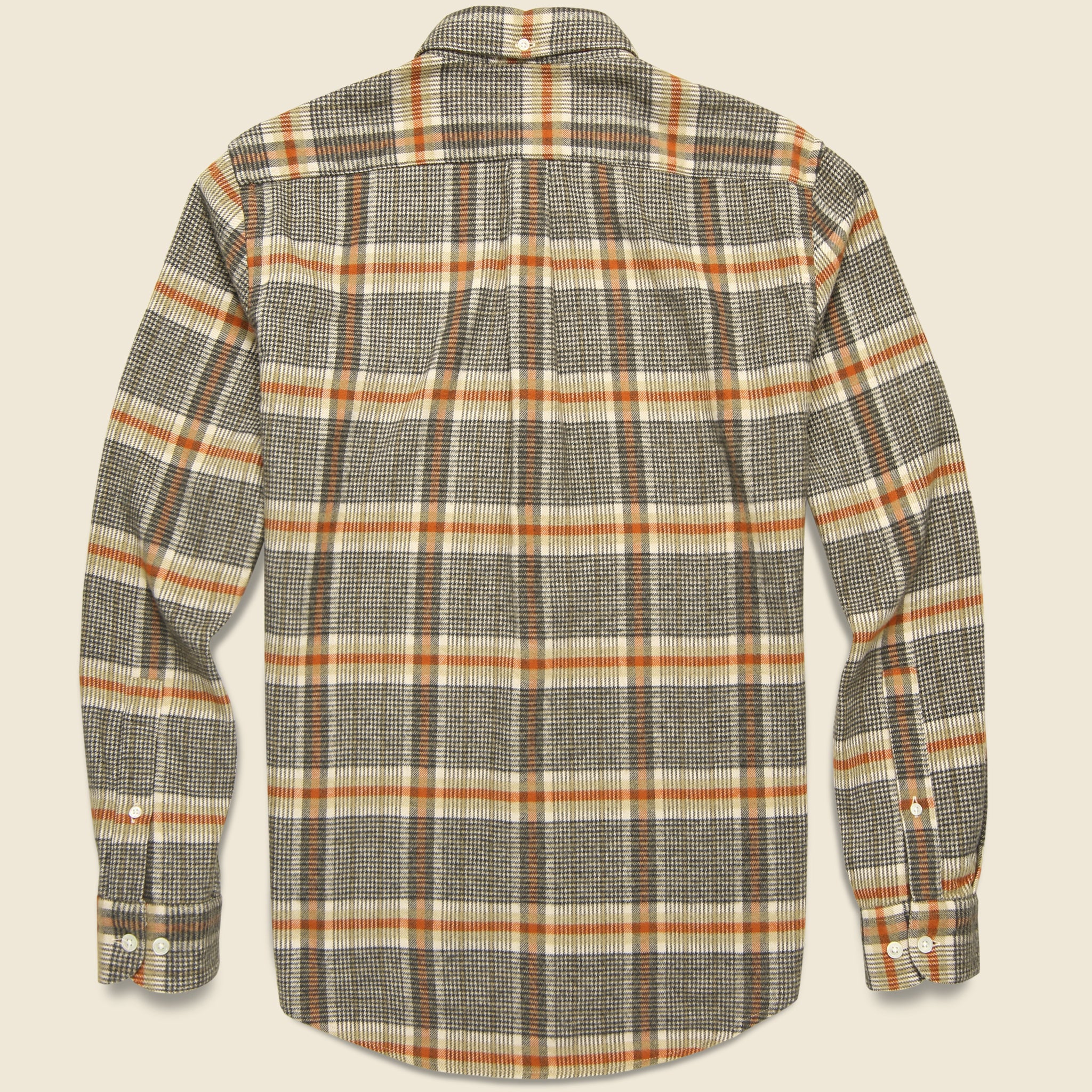 
                          Bibliotec Shirt - Grey/Brick - Portuguese Flannel - STAG Provisions - Tops - L/S Woven - Plaid
                        