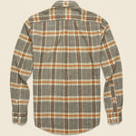 Bibliotec Shirt - Grey/Brick - Portuguese Flannel - STAG Provisions - Tops - L/S Woven - Plaid