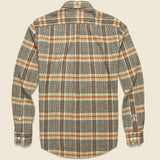 Bibliotec Shirt - Grey/Brick - Portuguese Flannel - STAG Provisions - Tops - L/S Woven - Plaid