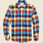 Performance Check Shirt - Multi - Portuguese Flannel - STAG Provisions - Tops - L/S Woven - Plaid