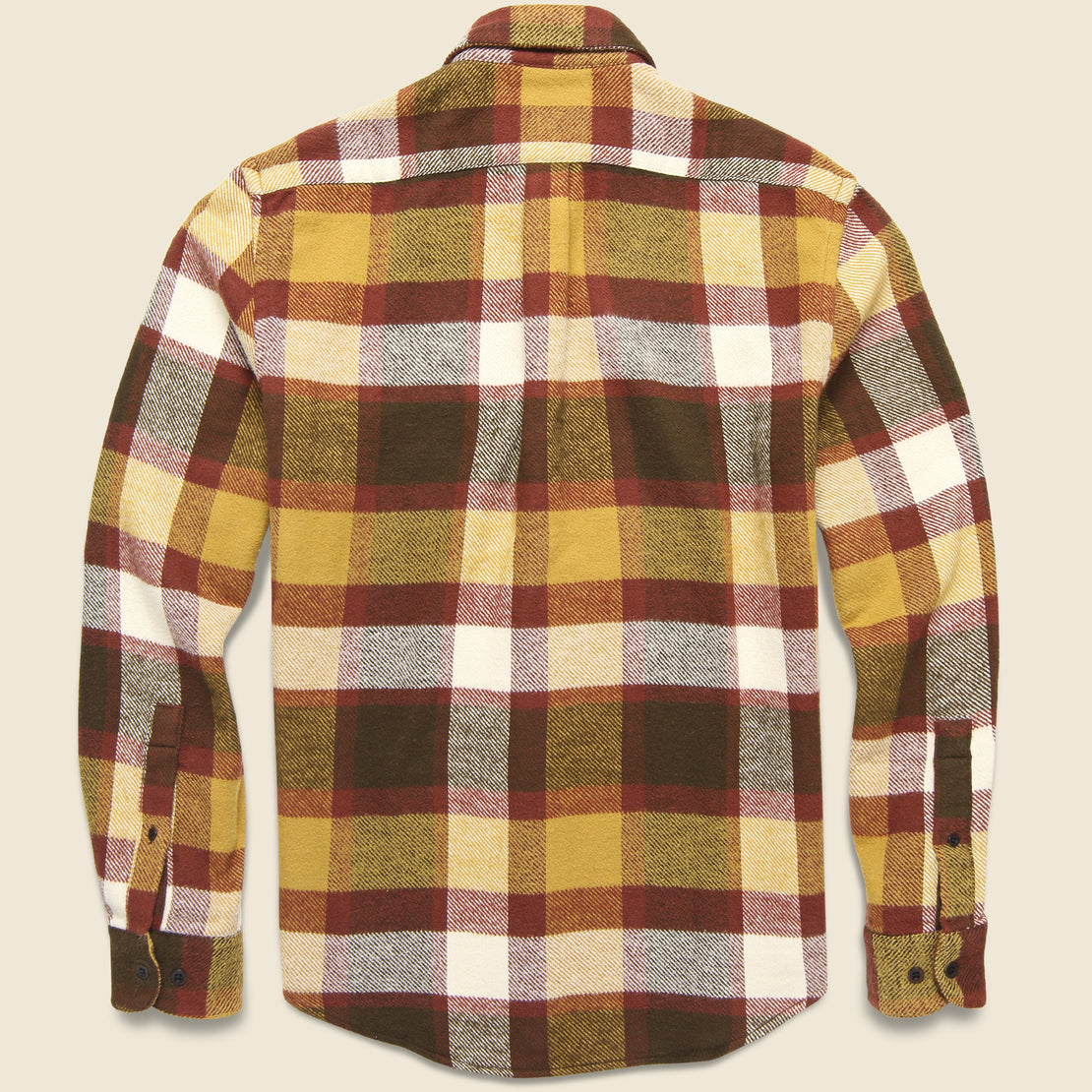 Terracotta Check Shirt - Yellow/Brown/Red