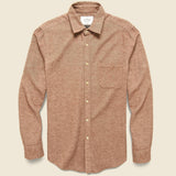 Teca Solid Flannel - Cinnamon - Portuguese Flannel - STAG Provisions - Tops - L/S Woven - Solid