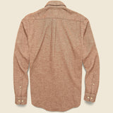 Teca Solid Flannel - Cinnamon - Portuguese Flannel - STAG Provisions - Tops - L/S Woven - Solid