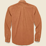 Corduroy Lobo Shirt - Brick - Portuguese Flannel - STAG Provisions - Tops - L/S Woven - Corduroy