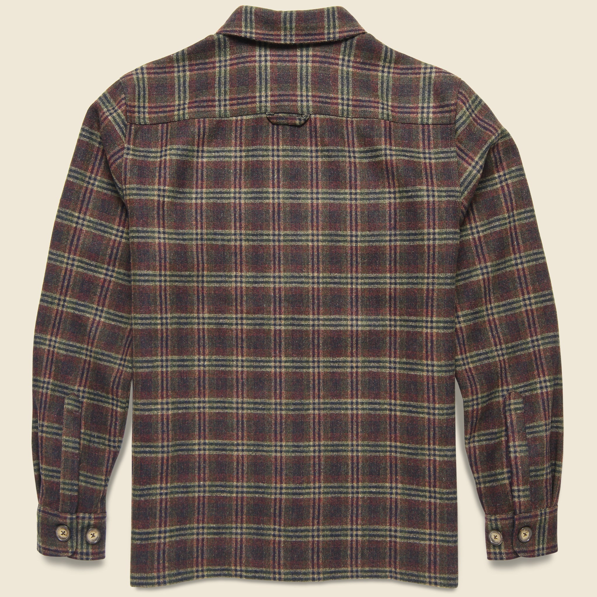 
                          River Wool Overshirt - Brown - Portuguese Flannel - STAG Provisions - Tops - L/S Woven - Overshirt
                        