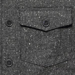 Wool Donegal Overshirt - Grey - Portuguese Flannel - STAG Provisions - Tops - L/S Woven - Overshirt